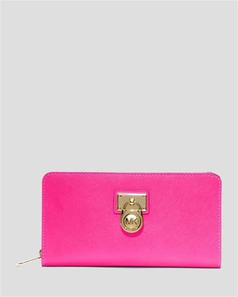 michael kors neon wallet|michael kors wallet for women.